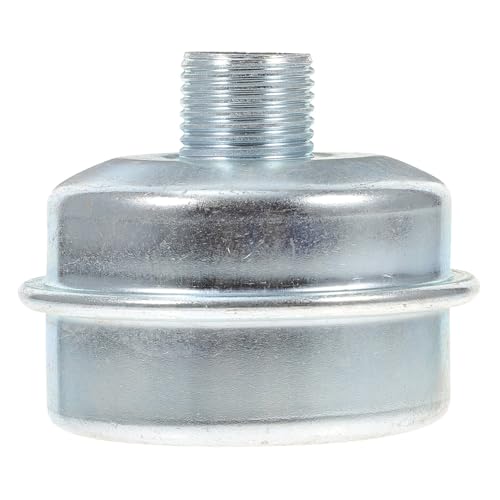 ibasenice marmitta silenziatore per motore verticale 1/2" per generatore e tosaerba, ricambio in ferro zincato leggero compatto per attrezzature da giardino e prato