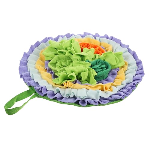 Angoily Kaninchen Futtermatte Interaktiv Schnüffelmatte Futtersuche Pad Haustier Futtermatte Spielmatte Für Meerschweinchen Hamster