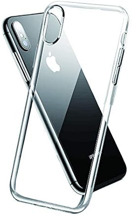 extrastar Funda para iPhone XS, Ultrafina, de TPU con Parte Trasera de Cristal Templado, a Prueba de Golpes, Suave y Transparente, para iPhone XS (2018) extrastar Funda para iPhone XS, Ultrafina, de TPU con Parte Trasera de Cristal Templado, a Prueba de Golpes, Suave y Transparente, para iPhone XS (2018)