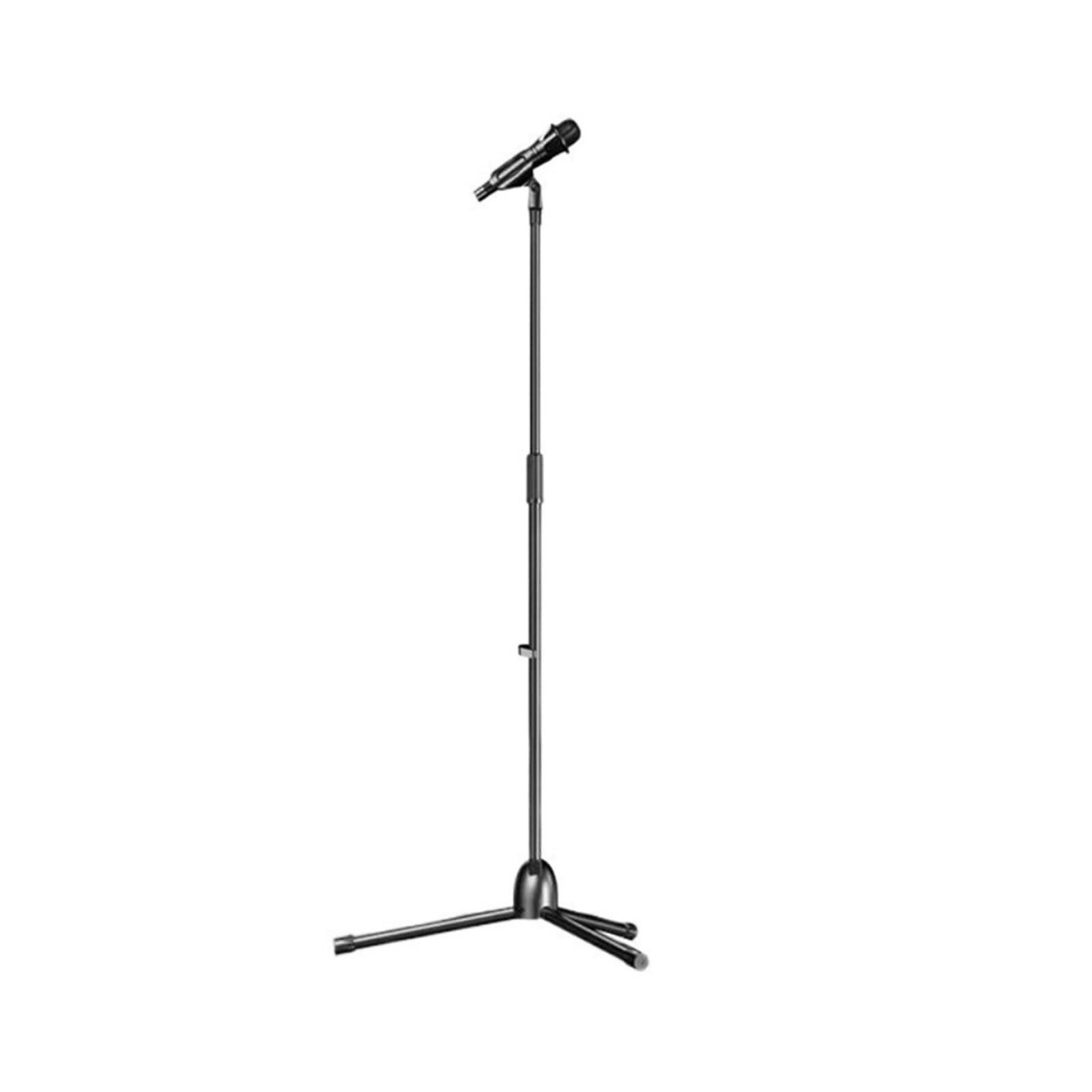 Soporte De Escenario, Soporte De Micrófono For Cantar Y Tocar Guitarra, Adecuado | Base del trípode: estable y que no se tambalea, más segura for actuaciones, material metálico duradero