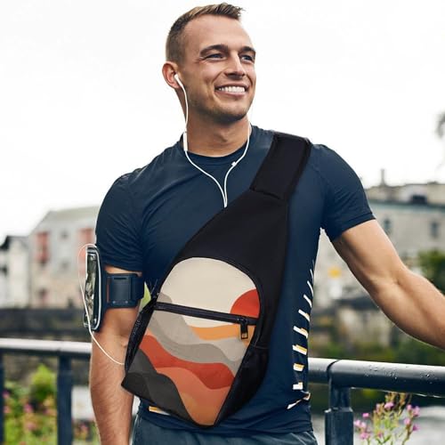 Mochila de bandolera ligera para senderismo y viaje miniatura 3