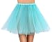 Tutus Tulle Skirt for Girl 3 Layered Ballerina Running Party Skirt Teal Green