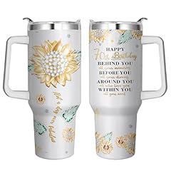 Sunflower 70th Birthday Gifts Tumbler