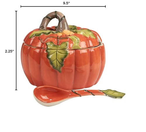 Certified International 28962 Harvest Morning Pumpkin Tureen thumb #6