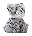 The Petting Zoo Snow Leopard Stuffed Animal Plushie, Gifts for Kids, Wild Onez Wildlife Animals, Leopard Plush Toy 9 inches