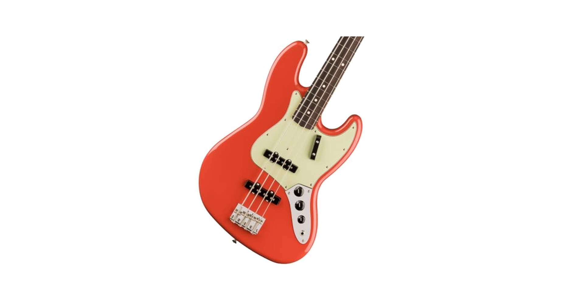 Amazon.com: Fender Vintera II '60s Jazz Bass - Fiesta Red