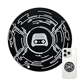 Magnetic Cooling Plate 2.44×2.44×0.24in Thin Magnetic Adhesive Round