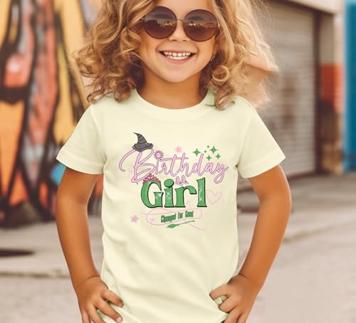 Image of LOTUCY Birthday Girl Outfit for Kids Its Me Hi Im The Birthday Girl Shirt Letter Printed Princess Birthday T-Shirt