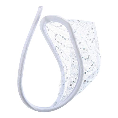 C String, C String for Men, C Underwear, C-String Underwear Sissy Panties Thongs G One Size, White-g4