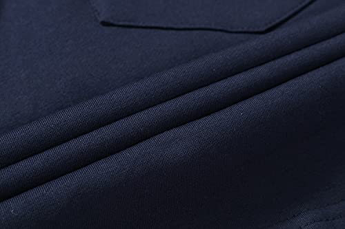 IRELIA 2 Pack Boys Shorts Drawstring Elastic Waist Zipper Pockets Black Gray XS - image 6