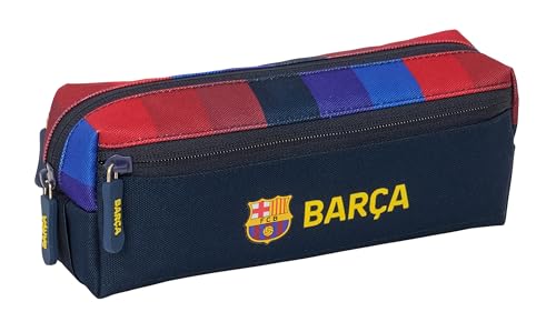 safta F.C. Barcellona 1ÂŞ attrezzatura 26/27 - Astuccio triplo piccolo, ideale per bambini in etĂ scolastica, comodo e versatile, qualitĂ e resistenza, 22 x 6 x 8,5 cm