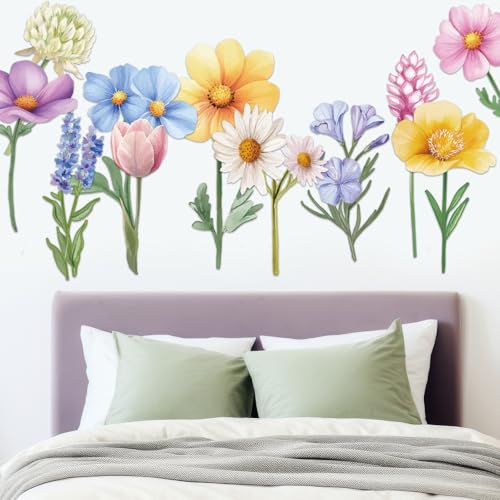 YooNotee 29 Pcs 20" Giant Paper Flowers Decorations for Wall 12 Styles Extra Large Wildflower Paper Floral Decorations for Spring Party Wedding Bridal Shower Birthday Decor by YooNotee - Used condition - Image 7