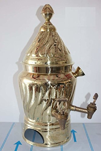 Commercial Authentic Brass Material Sahlep Powder Turkish Salep Sahlab Drink Maker Mixer Broiler Dispanser Machine Works With Propane Gas (Lpg) #TOP20