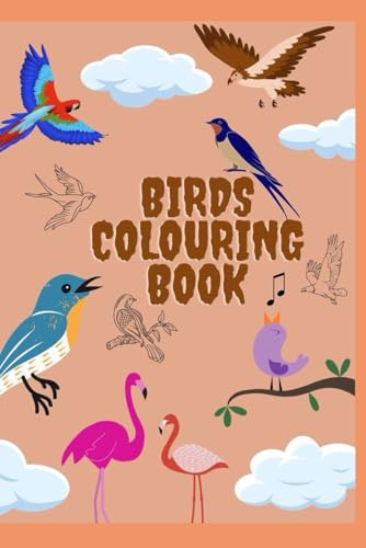 Image of Drawing Cute Birds in Colored Pencil: A Comprehensive Guide to Crafting Adorable and Realistic Feathered Friends with Easy-to-Follow Steps for ... Cute Birds in Coloured Pencil for Kids