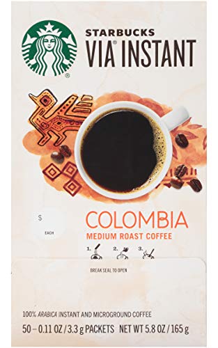 Image of Via Ready Brew Colombia Coffee (Pack of 50)