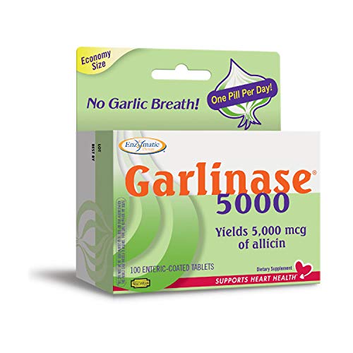 Nature's Way Garlinase Enteric Coated Garlic Extract #TOP6