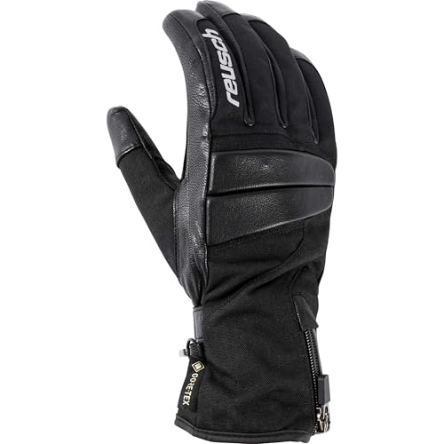 Reusch Motorradhandschuhe lang Motorrad Handschuh City Master Gore-Tex Leder/Textilhandschuh lang schwarz 11, Herren, Tourer, Ganzjährig