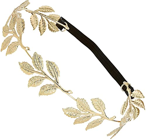 W WIDMANN MILANO Party Fashion 46735 - Corona de laurel, adorno para el pelo, accesorio, diosa romana, diosa griega, carnaval, fiesta temática
