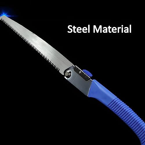 Image of Oblivion Garden Pruning Saw - Tree Pruner with Pole Slot, Lightweight Hand Tool for Branch Cutting, Durable Sharp Blades for Gardening, Wood Cutting, and Heavy-Duty Shearing (270 MM)
