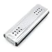 Andoer 2-in-1 Tremolo Harmonica Mouth Organ Dural Key of C&G 24 Double Holes with 48 Reeds Free Reed Wind Instrument with Padded Box Cleaning Cloth