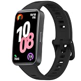 Cinturino per Huawei Band 8/9/10 per uomo e donna, regolabile, classico, ricambio compatibile con Huawei Band 10/9/8, Eine Grösse, Silicone, Non pietra preziosa