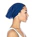 Grace Eleyae GE Women's Satin Lined Sleep Cap Slap Silky Beanie Soft Smooth & Stylish Hair Care Hat (Royal Blue)