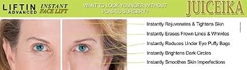 LIFTIN Advanced INSTANT FACE LIFT by Juiceika. This is an INCREDIBLE 60 Second FACE LIFT!