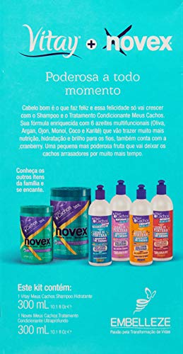 Shampoo e Condicionador Meus Cachos Kit, Novex