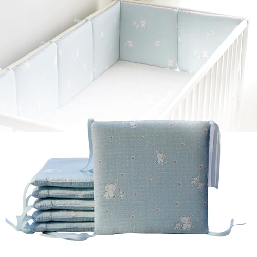 6 Stück weiche und atmungsaktive Polster, als Randpolsterung verwendet,...