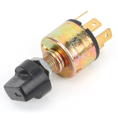 Mando limpiaparabrisas Ajuste para coche camión 3 posiciones Control de CA aire acondicionado interruptor ventilador velocidades perilla rotación plástico