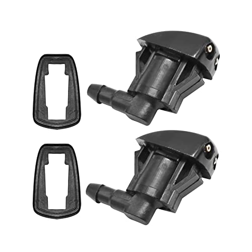 Windshield Washer Nozzle 25823360 For 2007-2013 Gmc Acadia, 2007-2010 Saturn Outlook, 2013-2017 Chevrolet Traverse, 2 Pcs Windshield Wiper Nozzle #TOP1