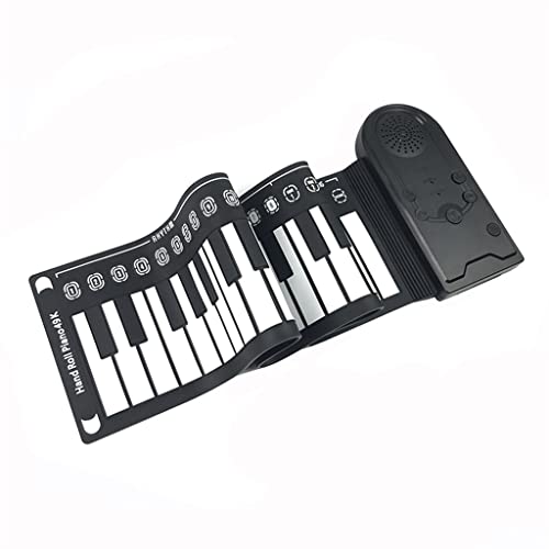 WSJIE 49-Keys Electronic laminé à la Main Piano Numérique Clavier Flexible Roll up Piano Cadeau avec des Haut-parleurs - Les Beatles, Paul McCartney, John Lennon, RIngo Starr, George Harrison WSJIE 49-Keys Electronic laminé à la Main Piano Numérique Clavier Flexible Roll up Piano Cadeau avec des Haut-parleurs