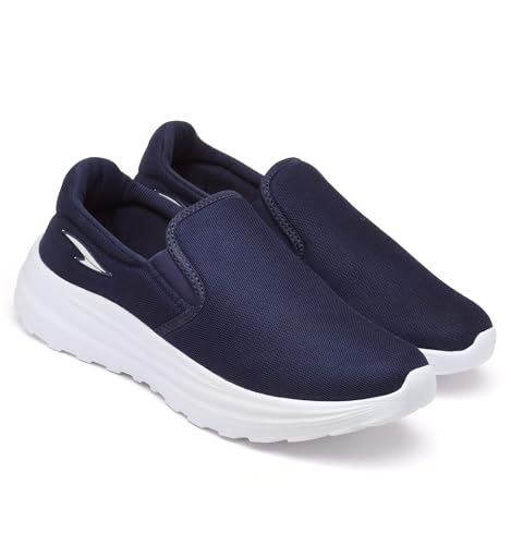 Image of ASIAN Men SUPERWALK-19 Casual wear Walking and Running Shoes Without Laces, Lightweight and Comfortable Shoes with Upper Fabric for Men & Boys