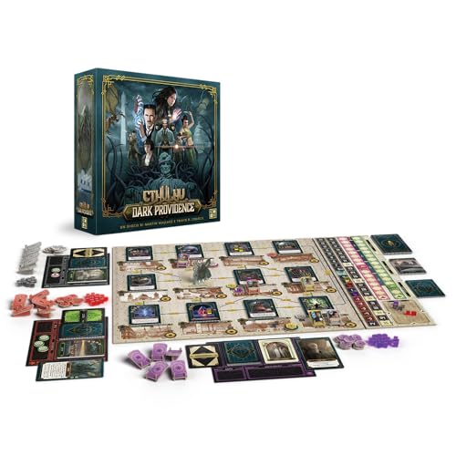 Jeu Cthulhu Dark Providence Asmodee de plateau édition italien