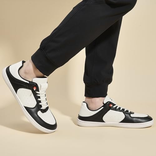 Image of Barefoot Wide Toe Box Shoes for Men - Minimalist Barefoot Dress Sneakers Zero Drop Slip on Non Slip for Walking
