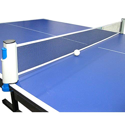 Tima Table Tennis/ Ping pong Portable Ping Pong Net β Retractable Table Tennis Net for Any Table ,Colour May vary 3