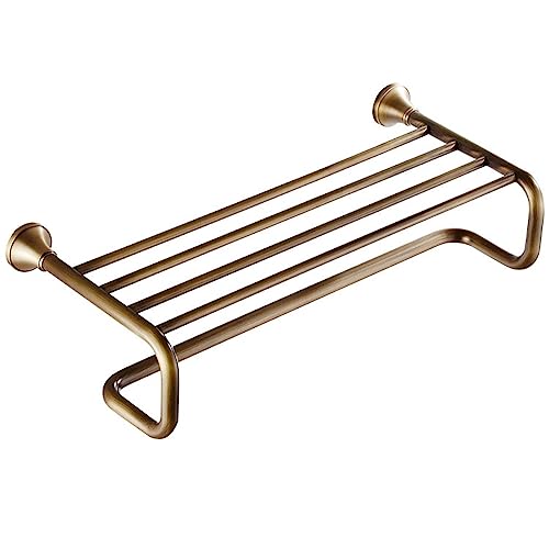 Porte-serviette en cuivre doré FBSHAD, créez une ambiance spa dans votre bain