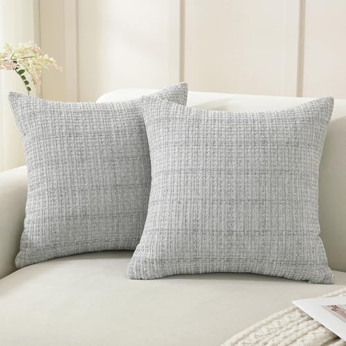 Housse de coussin de chambre à coucher YSTELLAA douce et lavable - 2
