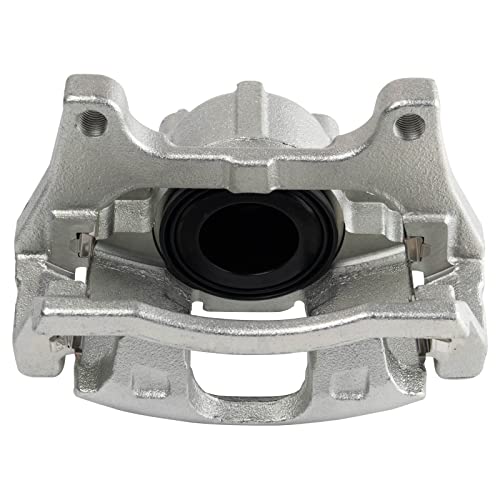 Image of TRQ Front Brake Caliper Set Zinc Coated Brackets Compatible with 2009-2013 Dodge Journey