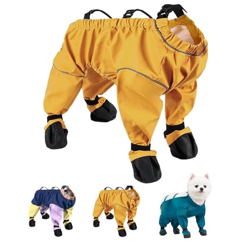 smtsmt Waterproof Dog Boots with Suspender