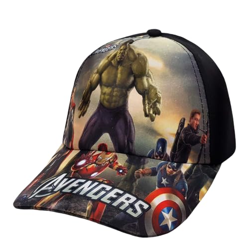 Image of VRITRAZ Children's Baseball Cap for Boys & Girls | Adjustable Lightweight Casual Hat | Breathable Summer Sports Cap for School, Travel, Beach & Outdoor Play (4-12 Years)