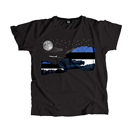 T-shirt nuages de nuit Estonie coupe fluide anti-frottement