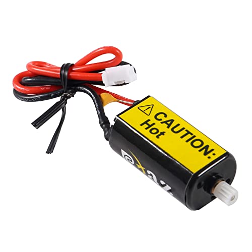 Alamscn 2Pcs Rc Motor 050 66T Brushed Motor With Mount For Scx24 Gladiator Bronco C10 Jlu Deadbolt B17 Axial 90081 Axi00001 Axi00002 Axi00004 Axi00005 1/24 Rc Crawler #TOP2