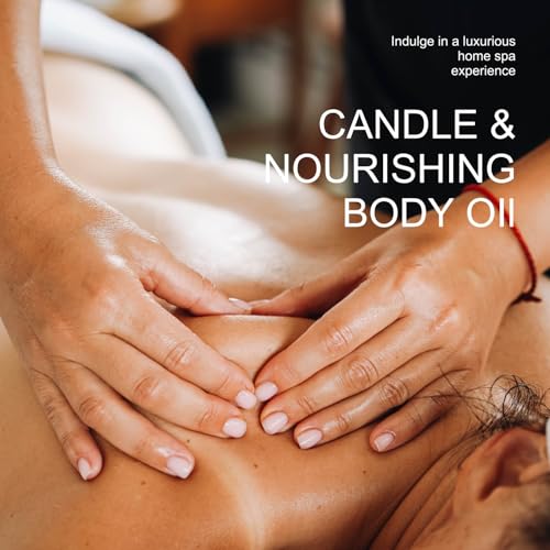 Bougie de massage Ambre Vanille, l'idée cadeau bien-être parfaite
