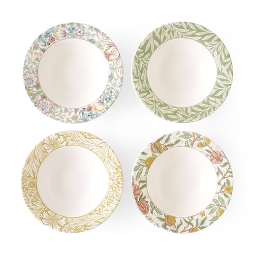 Spode Morris and Co 26cm Bistro Pasta Bowls Set of 4