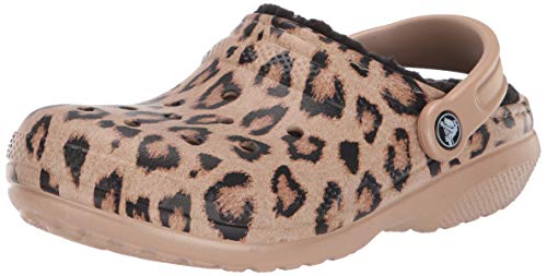 furry cheetah crocs