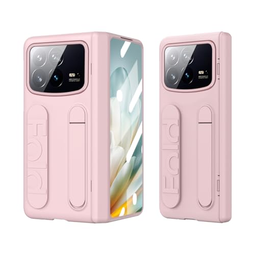 Coque de protection fine Xiaomi Mix Fold 4 finition rose élégante et épurée