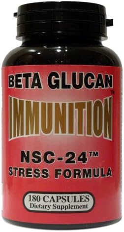NSC-24 BETA GLUCAN STRESS FORMULA, 180 Capsules