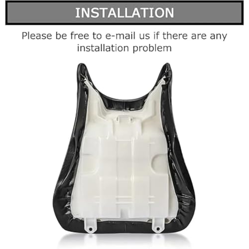Asiento acolchado de motocicleta para conductor de Yamaha R6 con espuma de alta densidad 6