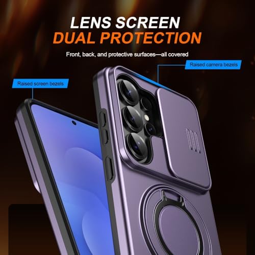 Coque iPhone 15 Pro rigide silicone argent avec béquille Big Ring